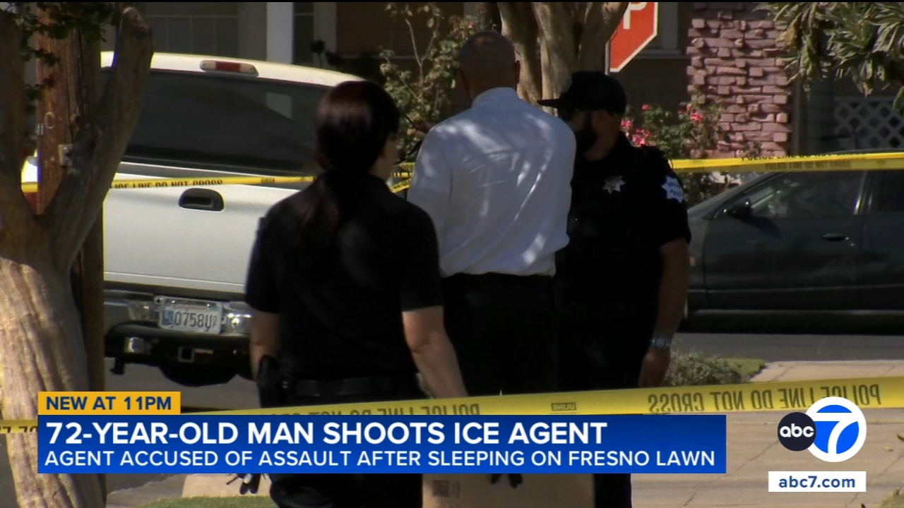 Off-duty ICE agent shot after assaulting 72-year-old man and his daughter at Fresno home, police say
— ABC 7 Bay Area, Eagan Health news