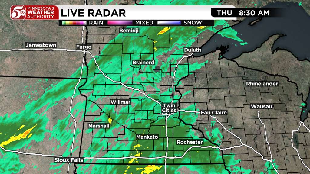 Thursday weather: Cool and wet day ahead — KSTP 5, Eagan Community news