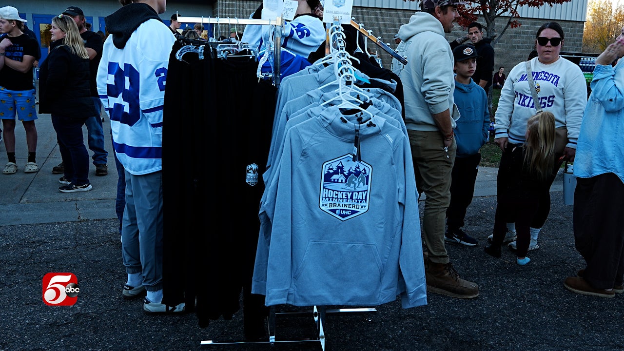 Brainerd celebrates 100 days until Hockey Day Minnesota — KSTP 5, Eagan Schools news