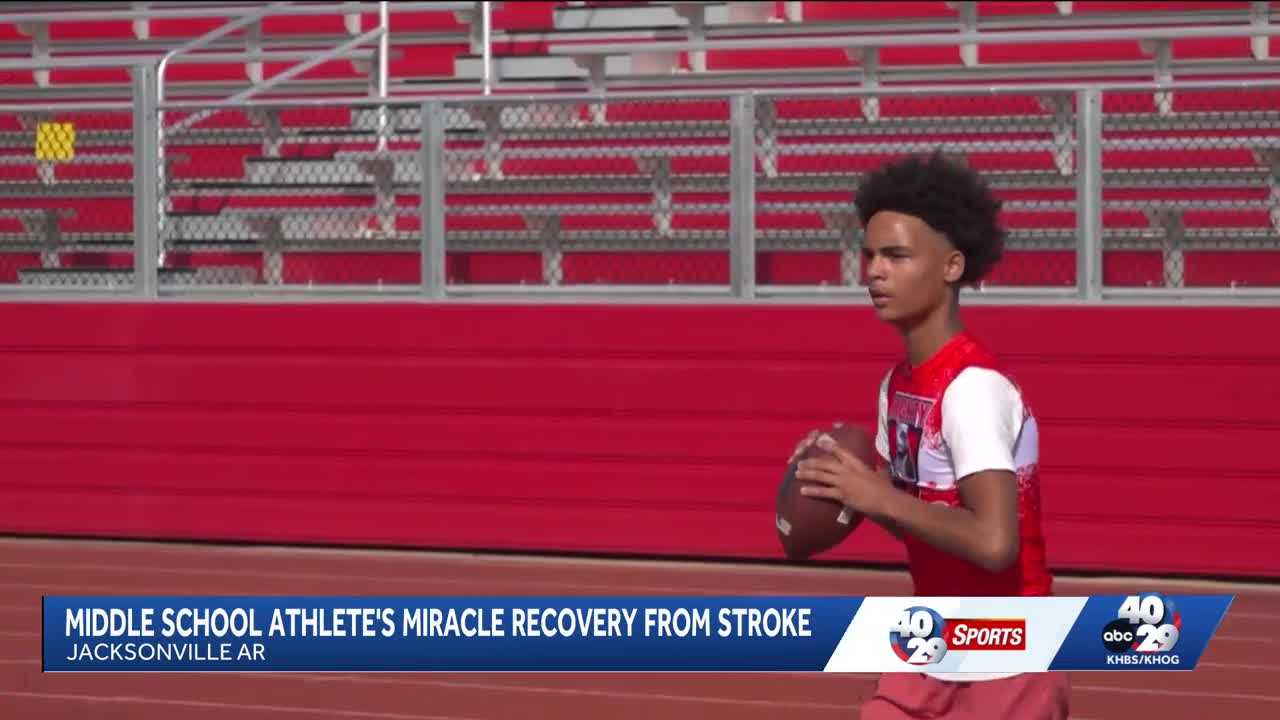 12-year-old football player recovering after spinal cord stroke — WESH 2 Orlando, Eagan Sports news
