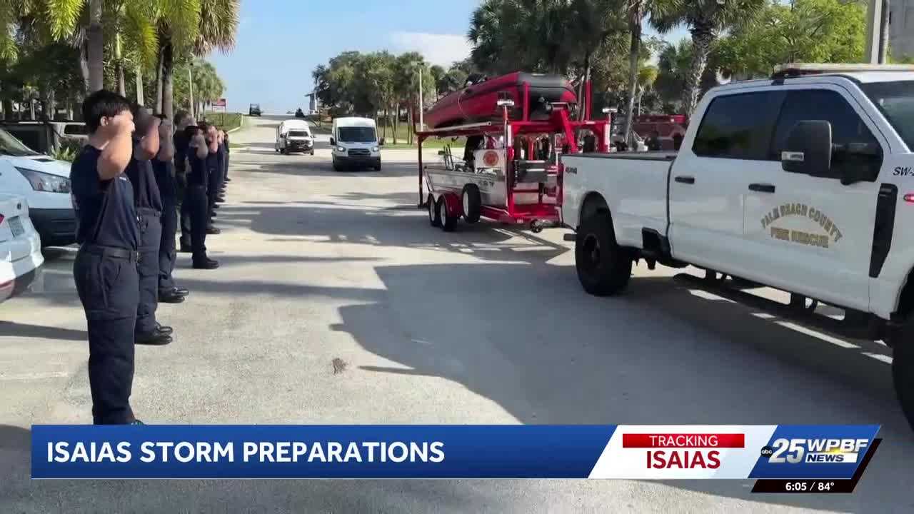 'Very proud feeling': Florida rescue teams deploy to Panhandle ahead of Hurricane Isaias — WPBF West Palm Beach, Eagan Sports news