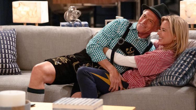 Real-life couple Téa Leoni, Tim Daly discuss co-starring in NBC sitcom 'Newlyweds' — KARE 11 Entertainment, Eagan Arts news