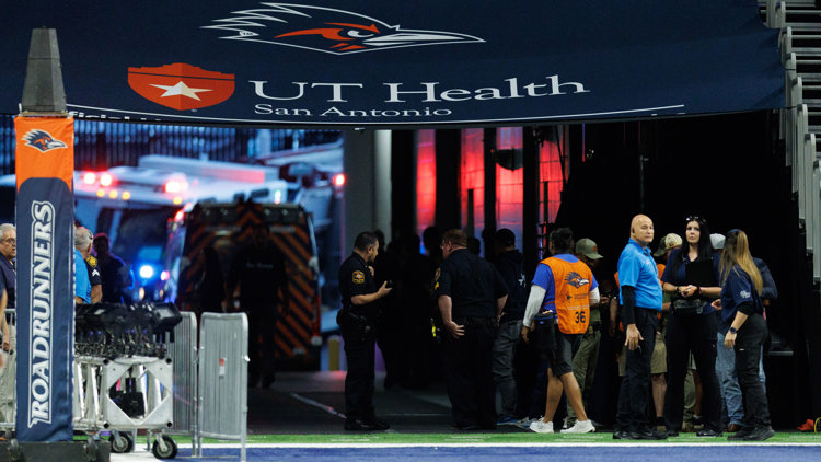 Military member dies after falling while rappelling from Alamodome's ceiling before UTSA vs. Navy game — NewsWest 9 (Permian Basin), Eagan Sports news