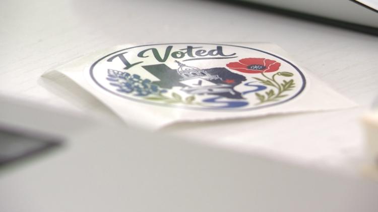 Too young to vote, but making her mark | Williamson County teen designs winning 'I Voted' sticker — KVUE (Austin), Eagan Schools news