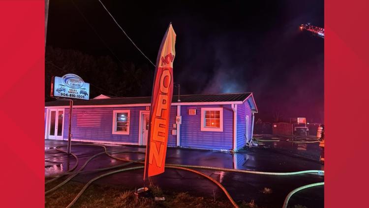 No injuries reported after large building fire at golf cart repair business off US-1 — First Coast News Local, Eagan Business news