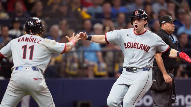 Chase DeLauter and José Ramírez lead the Guardians to a 7-3 win over the Rays in Game 1 of the ALCS — WTSP Sports Tampa Bay, Eagan Sports news