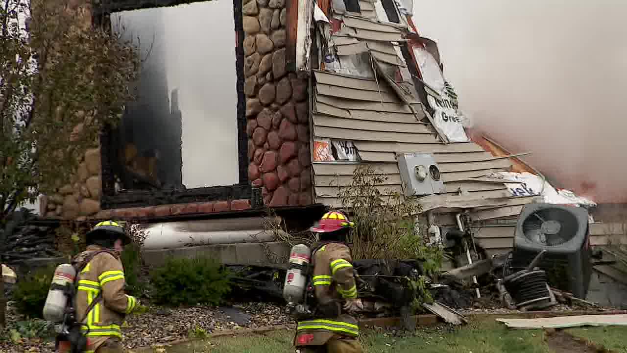 Victoria house fire leaves extensive damage, closes road near school — FOX 9, Eagan Schools news